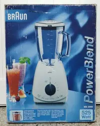 在飛比找Yahoo!奇摩拍賣優惠-百靈果汁機 BRAUN MX2050。捷克製。B款