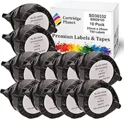 Cartridge Planet 10 Pack Compatible Multi Purpose Square Label Roll for Dymo SD30332 S0929120 25mm x 25mm 750 Labels for Dymo LabelWriter 450 450 Turbo 450 Twin Turbo 450 Duo 4XL SE450 310 320 330 …