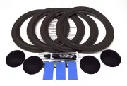 Infinity RS6000 RS6000A 10" Woofer Foam Kit Speaker Repair w/ Shims & Dust Caps!