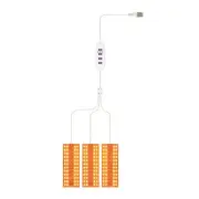 Full Spectrum Plants Grow Light Auto On/Off LED Lamp Sunlight Quantum Grow5512
