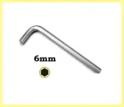 Allen Key 6mm L Wrench Hex Hexagon M4 Tool Trade DIY mm Metric Silver Caravan