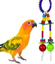 Super Bird Creations Beaky Beads Bird Toy Medium Sized Parrot Toy