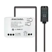 Tuya Zigbee 1 Gang Smart Switch with Temperature Humidity Sensor,Tuya Smart5191
