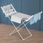 Electric Towel Warmer Rack 18 Bar Foldable Heated Towel Rail Towel Warmer Electr