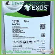 ST18000NM004J Seagate 18TB Exos X18 3.5" SAS 512e 4​Kn 256MB 12Gb/s Hard Drive