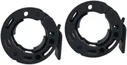 Hellery 2x Barbell Locking Clamps Quick Release Pair for Weightlifting Gym Use, Black
