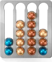 LINZOM Coffee Pod Holder Organizer Compatible with Nespresso Vertuo Line, Sta...