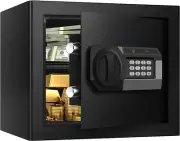 29.99 Cm (H)1.5 Cubic Safe Box Fireproof Waterproof for Home, Digital Security S
