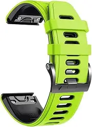 [MGTCAR] 26 22mm Official Same Paragraph Watchband For Garmin Fenix 6S 6 6X Pro 5S 5 5X Plus 3HR 935 D2 Silicone Release Quick Wrist Band