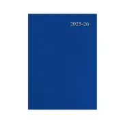 2025-2026 Financial Year Diary Collins Essential A4 Day to Page Blue ESSA41M.60
