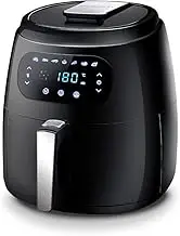 Devanti Air Fryer, 8.5L 1800W Airfryer Electric Cooker Airfryers Deep Fryers Rack Silicone Baking Basket Kitchen Oven Household Small Kitchens Appliances, LED Touch Digital Screen Dishwasher