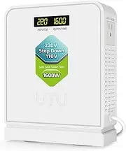 UMI 1600w European 240v 220v Volt to 110v 100v Volt Step Down Transformer Converter for The US Appliance