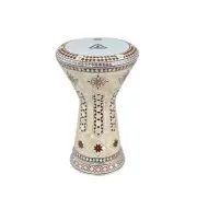 Tycoon Egyptian Doumbek Drum Sombaty Darbuka Aluminum w/ Pearl