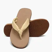 [Qzize] Flip Flops for Women - Casual Lightweight Thong Sandals with Soft Cushioned Footbed Comfortable Slip-On Beach Slippers