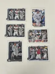 AARON JUDGE 6 CARD LOT NEW YORK YANKEES
