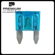 Blue Mini Blade Fuse - 15A, Box of 50