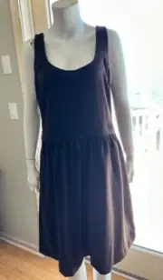 NWT Cynthia Rowley Brown Racerback Zip Stretch Dress - XL