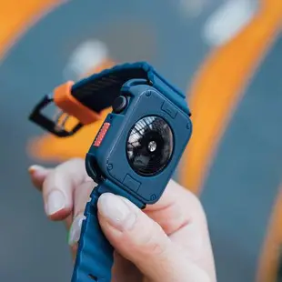 Skinarma日本潮牌 Apple Watch 44/45mm Kurono全方位防撞錶殼