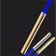 450nm Adjustable Focus 1MW Blue Laser Pointer Pen Visible Beam Light