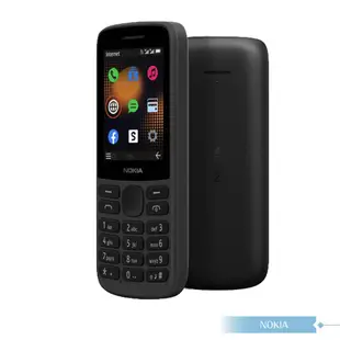 【贈Micro傳輸線】Nokia 215 4G 64MB/128MB 經典直立機 -黑色
