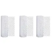 3X Plastic Chicken Wire Fence Mesh,Fencing Wire for Gardening, Poultry6086