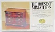 X-Acto House of Miniatures 40050 Chippendale Serpentine Chest Circa 1760