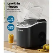 Devanti Ice Maker Machine Commercial Portable Ice Cube Tray Bar Countertop Party