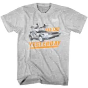 Back to The Future See You Yesterday Men's T Shirt