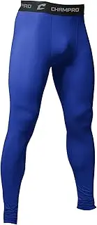 [CHAMPRO] Polyester/Spandex Compression Tights, Adult