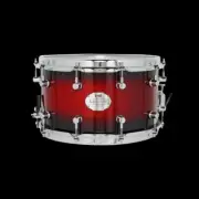SNARE DRUM CHAOS LEGEND 14x8 MAPLE SNARE DRUM - RED SPARKLE BURST