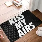 Kitchen Carpet Sneaker Head Black White Bedroom Mat Welcome Doormat Home Rug