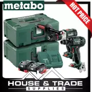 Metabo Brushless Drill & Impact Wrench Kit 2 Piece 2x 5.5Ah Batteries AU68901955