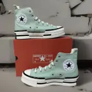 Converse Unisex Chuck 70 Plus Sneaker Sticky Aloe Black/Egret US M6.5 W8.5