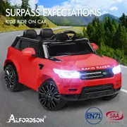 ALFORDSON Kids Ride On Car 12V Eletric Motor Remote Car Toy MP3 LED Light Red