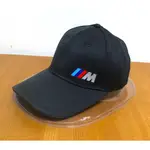 BMW PA3MEP 58CM 黑色 M帽 棒球帽 運動帽 遮陽帽 帽子 可調式 男女皆適戴