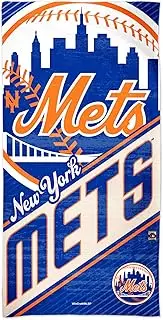 WinCraft MLB New York Mets New York Mets Cooperstown Spectra Beach Towel 30" x 60", Multi Color, na