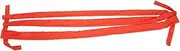 Horse Tail Wrap Multifunctional 3 Tube Horse Tail Guard Light Weight Breathable Tail Bag for Home Farm (Red)