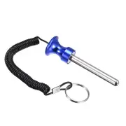 10mmx80mm Weight Stack Pin with Pull Rope Magnetic Strength Training Blue