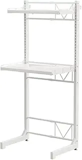 SPXMQSS Washing Machine Storage Unit, Over Toilet Storage, Over Toilet Shelf 2/3-Tier Bathroom Storage Rack with Adjustable Shelves, for Bathroom Laundry Room Balcony B 2