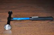 AUTO BODY DINGING HAMMER 2-SIDE ROUND FACE,FIBERGLASS HANDLE MARTIN 150FG USA