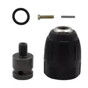 3/8-24UNF Thread Drill Bit Adapter Square Socket Adaptor For ImpactDriver