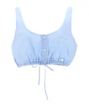 short top IT38 light blue