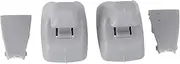 fhtpr 2PCS Gray Sun Visor Support Clip Retainer,Fit For Cruze, Sonic Spark GM, 95994975 Car Sun Visor Hook Replacement Parts Car Visor Retaining Clip