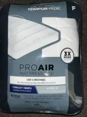 TEMPUR-PEDIC PROAIR MATTRESS PAD FULL 54x75 NEW