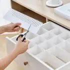 5Pcs Household Drawer Divider Adjustable Cabinet Closet Separator Socks