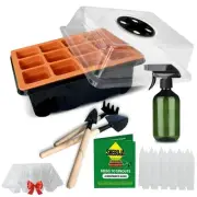 Silicone Seed Starter Tray with Seed Germination Kit, Reusable Seed Starting ...