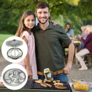Outdoor Cookout Classic Beer Belt Buckle Convenient Bottle Holder Retro Style Belt Buckle B