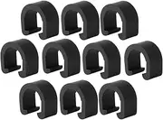 Gear Cable Clamp, Gear Cable Clamp - 10 x Frame Cable Clamps C Type, Front Derailleur Gear Lever Wire Clamps, Brake Cable Hose Clamps for Mountain Biking