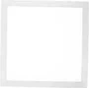 BAZEITFLOW Recessed Light Trim Cover Frosted Aluminum Frame Light Diffuser for Kitchen Classroom and Home Decor Soft and Uniform Lighting