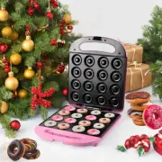 Mini Donut Maker Machine for Home, All in One Donut Maker for 16 Donuts, Maquina